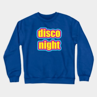 disco Crewneck Sweatshirt